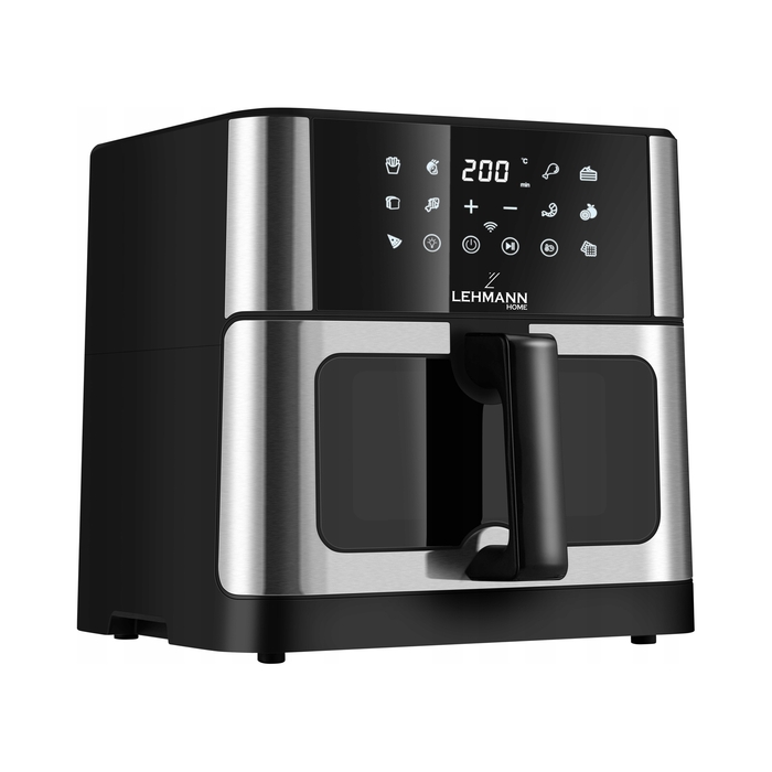 Аерофритюрниця Lehmann LHODF-1810 1800 Вт, 10 л, сріблясто-сіра