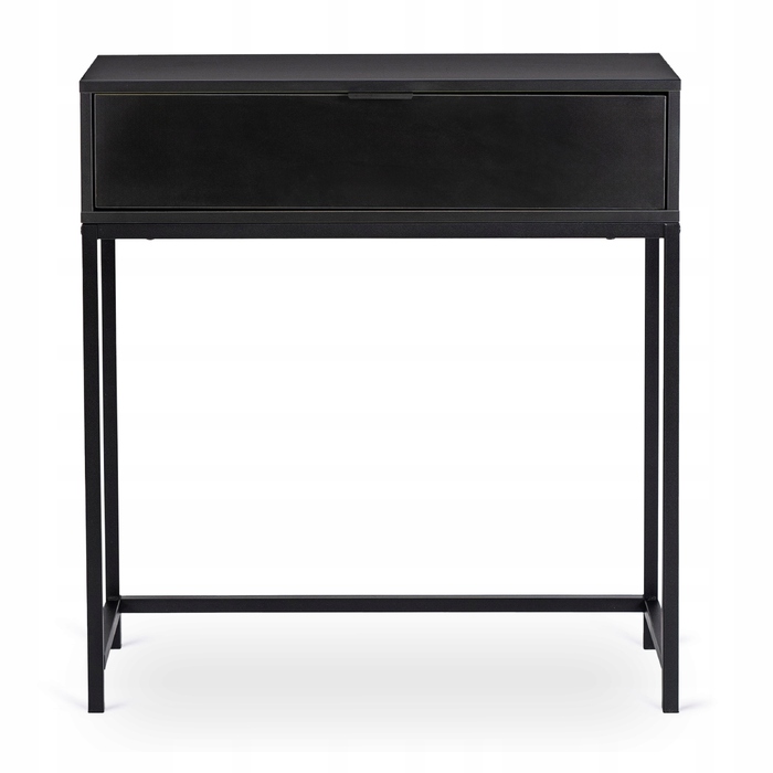 Консольний столик Elite, чорний матовий, 75 x 81 x 28 см