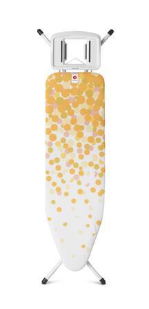 Гладильна дошка Brabantia Bügelbrett B для парогенераторів, 124 x 38 см, металевий стійкий каркас, регульована висота