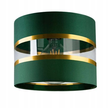 Підвісна люстра ZWIS з зеленим абажуром, 3xE27