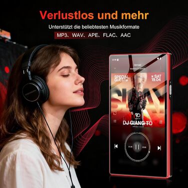 MP3 плеєр Oilsky 160GB з Bluetooth, WiFi, Android 13, 5