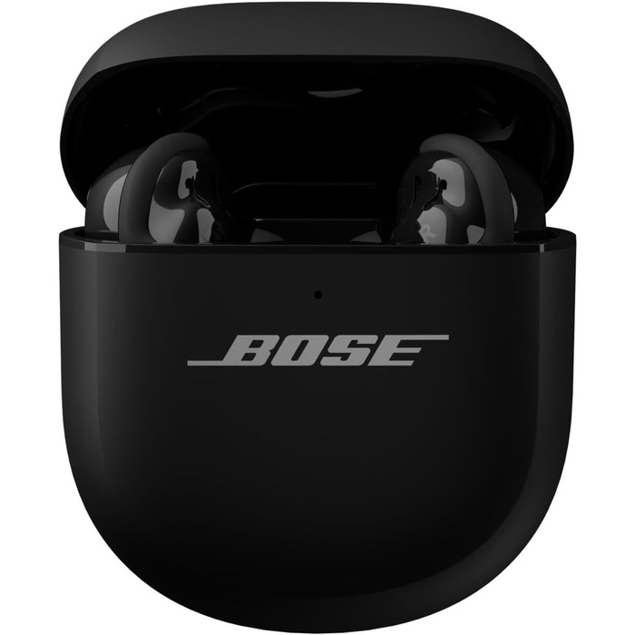 Bose QuietComfort Ultra Bluetooth-навушники (2-ге покоління) чорного кольору: бездротові, з шумозаглушенням, IPX4, до 6 год роботи, 360° звук, глибокі баси