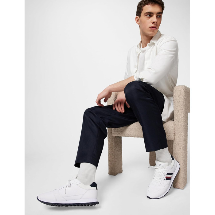 Кросівки Tommy Hilfiger New Runner Eva LTH Stripe, білий, 42 EU