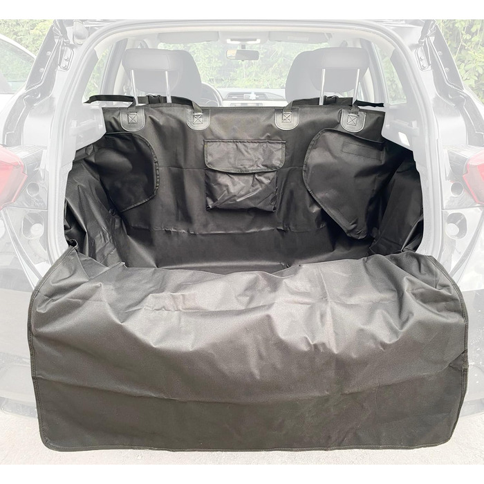 Захист для багажника автомобіля Lupex - універсальний, водовідштовхуючий, матеріал Oxford 600D, чорний, для хетчбеків, позашляховиків та SUV