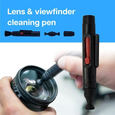 Набір для чищення сенсорів MMOBIEL 57 шт. - чищення об'єктива, сенсора камери, об'єктива камери - набір для чищення DSLR-камер з APS-C та повним форматом