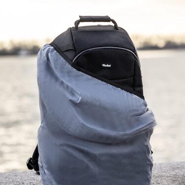 Рюкзак для камери Rollei Fotoliner Ocean L: великий, з перероблених PET-пляшок, з дощем.і, підходить для ручної поклажі