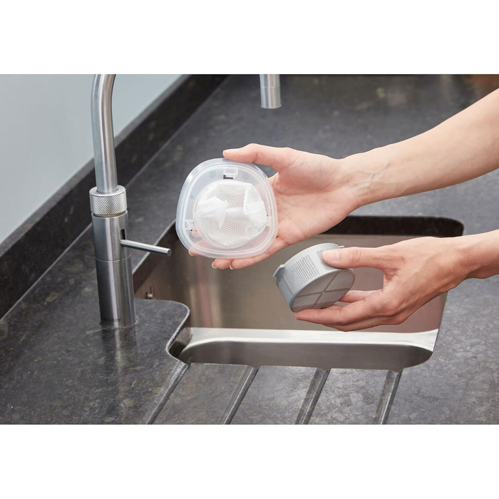 Ручний бездротовий пилосос BLACK+DECKER Dustbuster 3.6V, NVC115JL-QW, білий (kobaldblau)