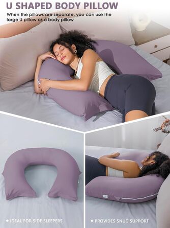 Інсен подушка для читання, спинка для сидіння в ліжку та на дивані, ігрова подушка для дорослих, підтримка пресу для ліжка, м'який бавовняний джерсі, фіолетовий