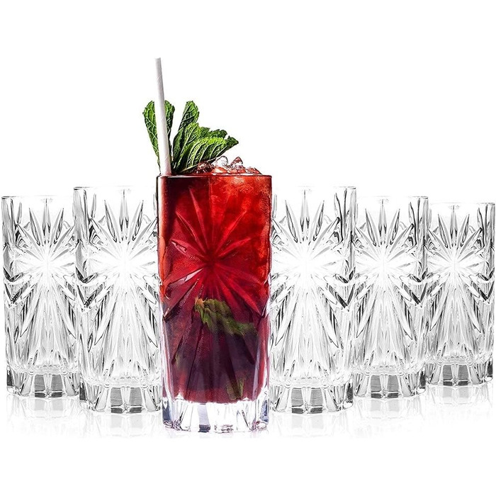 Набір з 6 келихів для шампанського/просекко RCR, 160 мл, кришталево-прозорі, стійкі до миття в посудомийній машині, для весілля/день народження