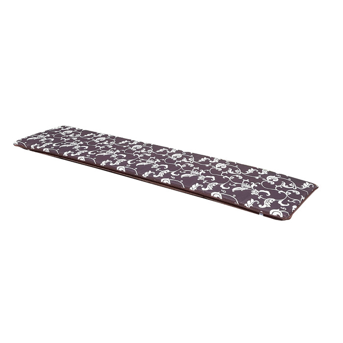 Подушка на лавку Tomi Design, 200x40 см, червона, товщина 4 см