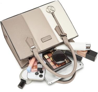 Сумка жіноча Miss Lulu середнього розміру, екошкіра, хакі. З плечовим ремінцем, для офісу, школи, подорожей