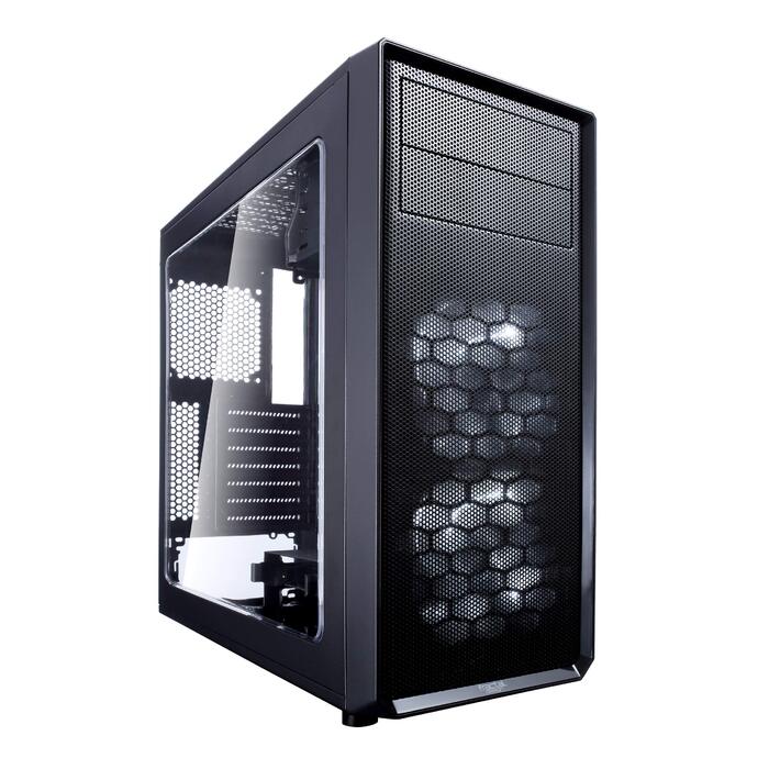 Корпус ПК Fractal Design Focus G Black Window - чорний, Midi Tower для ігрового ПК