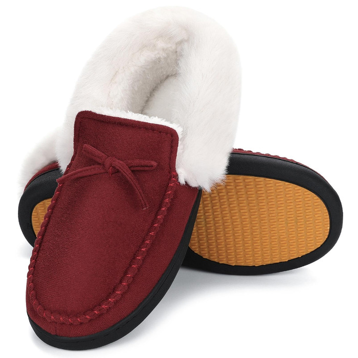 Жіночі теплі халапи з підкладкою Memory Foam від Mishansha, розмір 36-43 EU, червоний