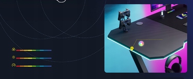 Ігровий стіл GTPLAYER, 120 x 70 x 60 см