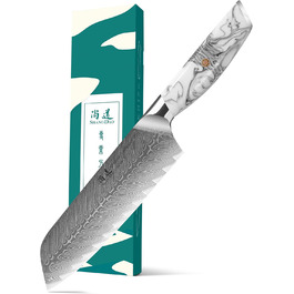 Японський ніж SHANGDAO Kiritsuke 20 см з 67 шарів легованої сталі, ніж для суші, кухонний ніж для кухні