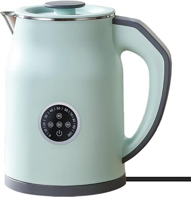 Інтелектуальний чайник 1.2л з підтриманням температури 16 год та швидким заварюванням 1000W – нержавіюча сталь 304, без BPA, 4 режими (45-90°C), LED-дисплей, поворотний на 360° для чаю, дитячих пляшечок, офісу