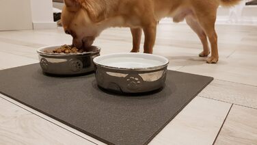 Підкладка під миску SanoZoo для котів (40x60 см, фіолетова) – екологічна, Made in Germany