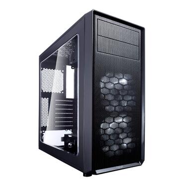 Корпус ПК Fractal Design Focus G Black Window - чорний, Midi Tower для ігрового ПК