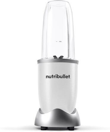 NutriBullet Pro, 900 Watt power, Easy and quick to use, Compact, Easy to clean, With 700 ml cup, Smoothie mixer, Smoothie Maker, Electric mixer, NB904W White Basic Package