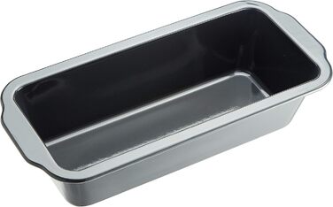 Stadter Selection Loaf Pan, approx. 30 x 13 x 8 cm, Metal, Black