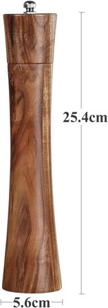 Мельниця для солі та перцю KKC Holz 25 см