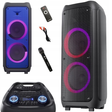 Портативна караоке-система Bluetooth Power Audio Manta KRIOS 350W Superbass