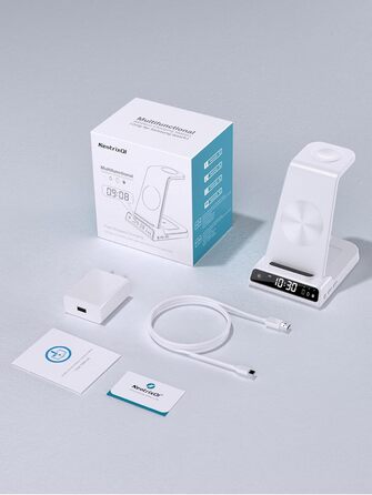 Бездротовий зарядний пристрій для Samsung Galaxy S25 Ultra, Watch Ultra/8/7/6, S24 Z Fold 6/Z Flip 6, Buds - зарядка