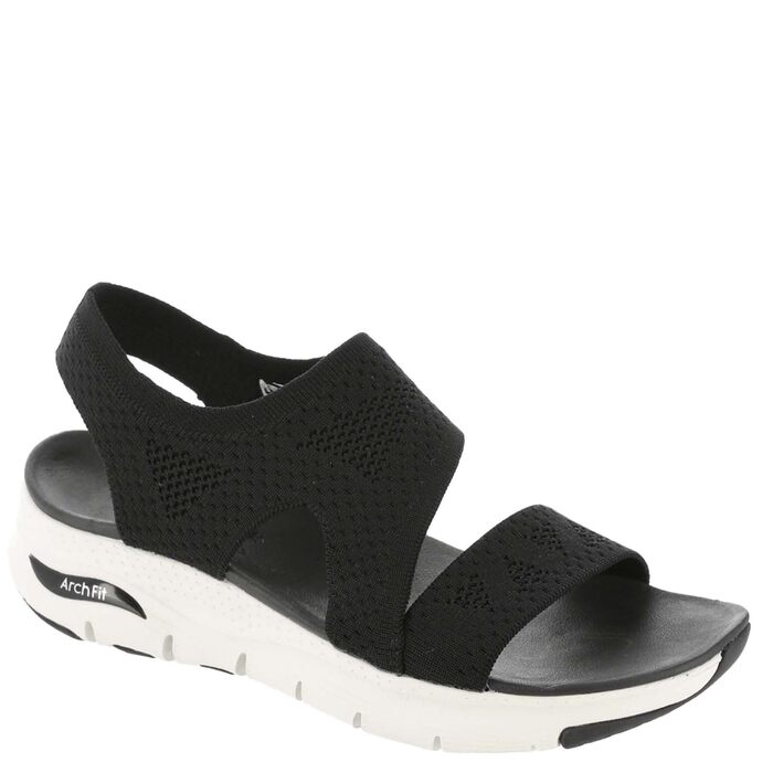 Кросівки жіночі Skechers Cali Arch Fit - Чорні (41 EU) - Орігінальні
