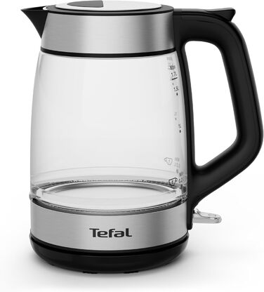 Електричний чайник Tefal KI1R0DE0 зі сталі, 1.7 л, 2200 Вт, з автоматичним вимкненням та фільтром від накипу