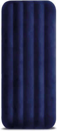Надувний матрац Intex Classic Downy Blue Dura-Beam Twin, блакитний, 191 x 99 x 25 см