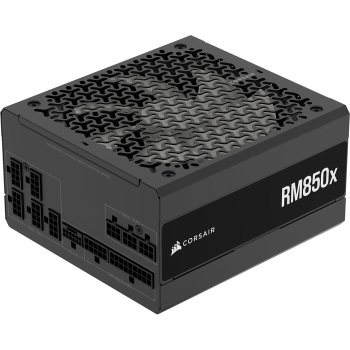 Блок живлення Corsair RM850x (2024) 850W, повністю модульний, ATX 3.1, PCIe 5.1, низький рівень шуму, чорний