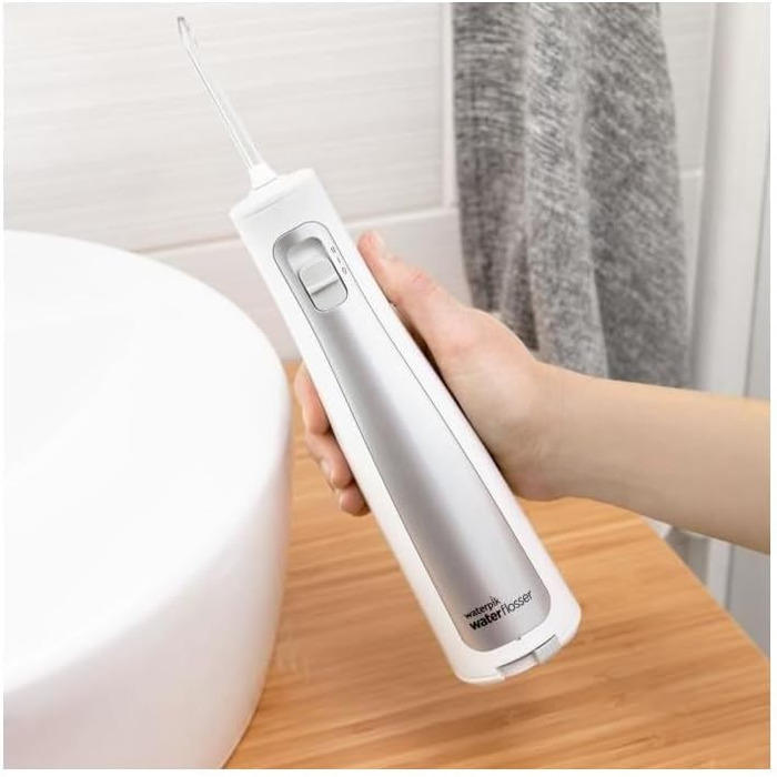 Waterpik Cordless Freedom Waterflosser: бездротовий ірigator для порожнини рота, білий (WF-03EU010)