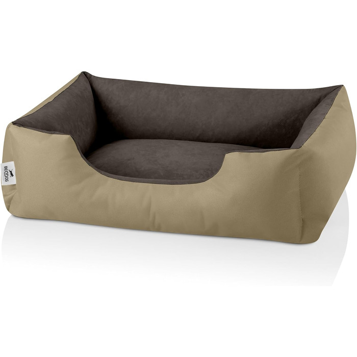 Лягушкове ліжко для собак BedDog M - м'яке, зручне, знімний чохол, для маленьких собак