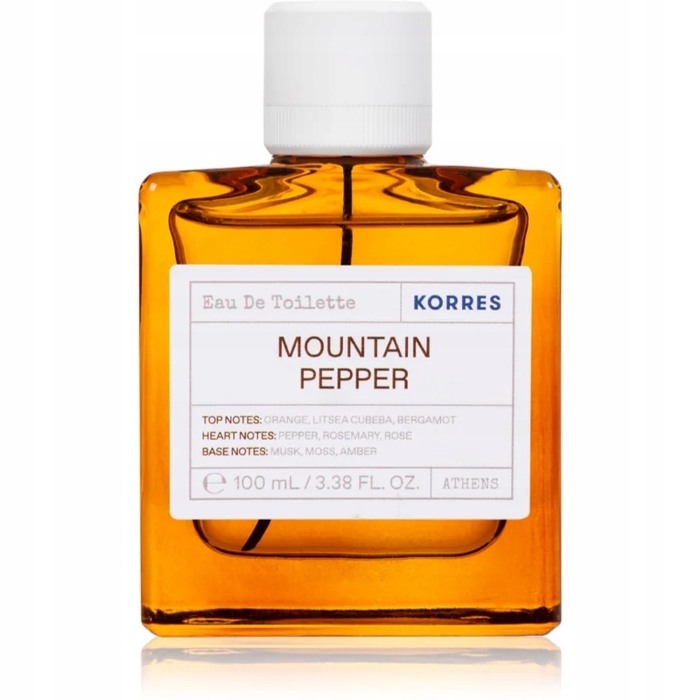 Унісекс туалетна вода Korres Mountain Pepper, 100 мл