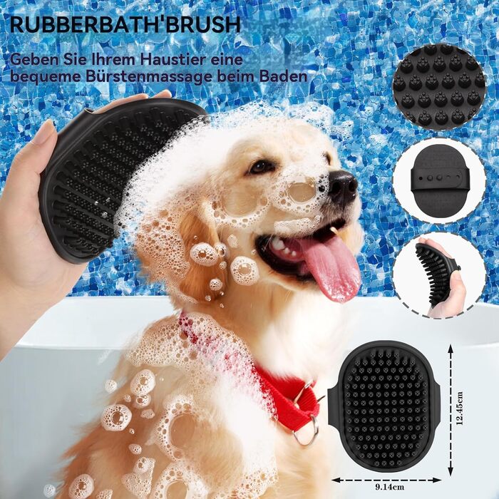 Щітка для собак та котів – самоочисна, легка у чищенні, зменшує випадання шерсті, видаляє волосся. Підходить для великих, середніх та маленьких тварин з довгою та короткою шерстю. Зелена (3 шт., нова)