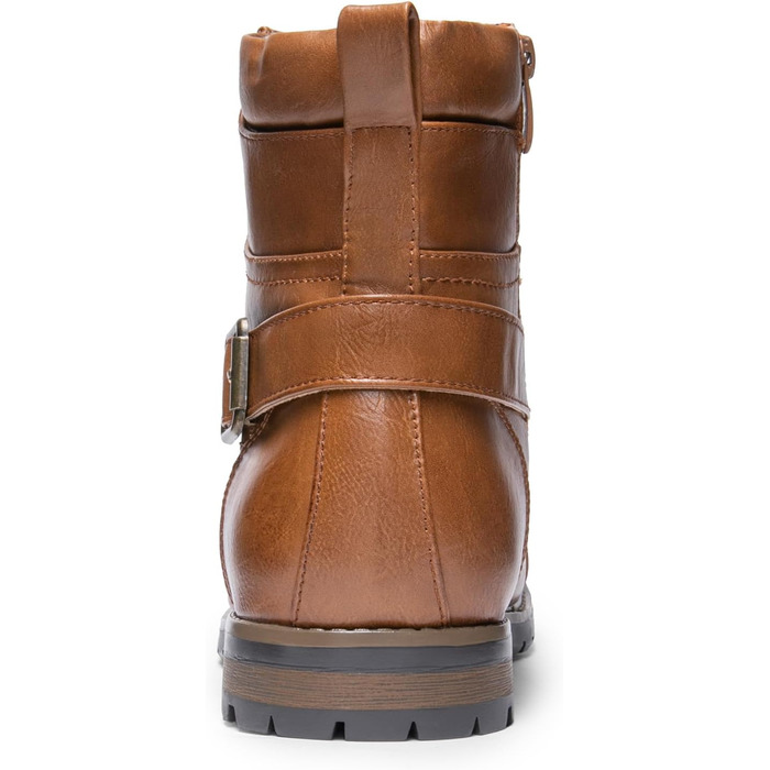 Чоловічі мотоциклетні черевики Bruno Marc: класичні черевики-човники, коричневі (39 EU)