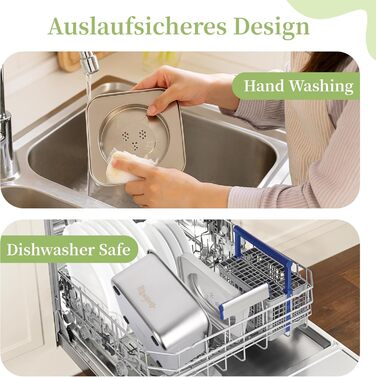 Миска для собак 3L без облизування, миска для пиття з нержавіючої сталі 304, миска для собак з неслизьким дном, для середніх та маленьких собак, придатна для миття в посудомийній машині