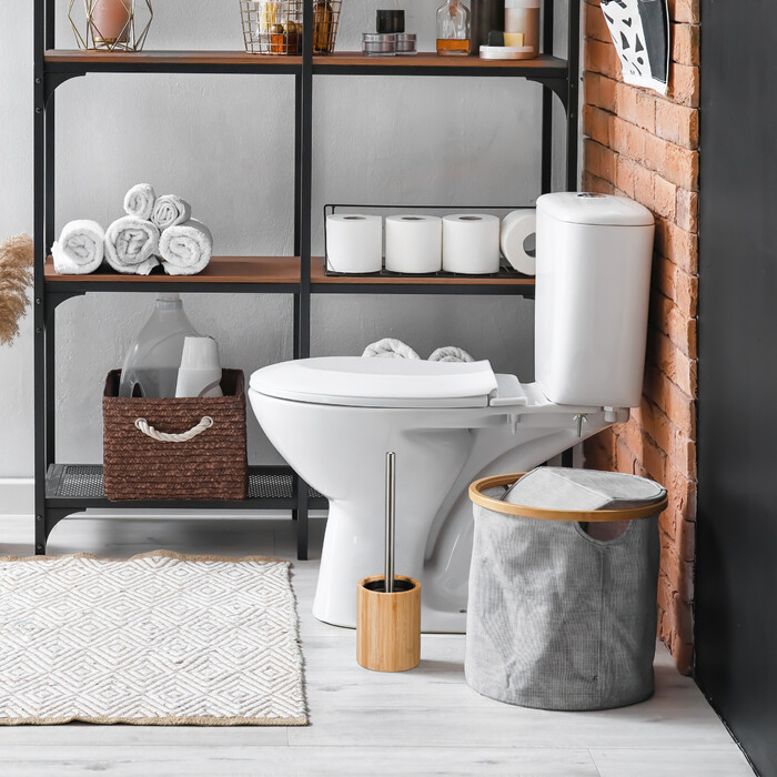 Relaxdays Silicone Toilet Brush