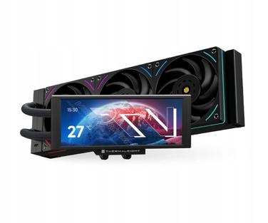 Рідинне охолодження AIO Thermalright Trofeo Vision 360 ARGB 3x120мм, чорне