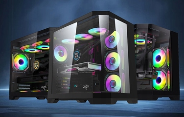 Корпус для ПК DarkFlash FT418 Pro ATX Midi Tower, 7 aRGB вентиляторів