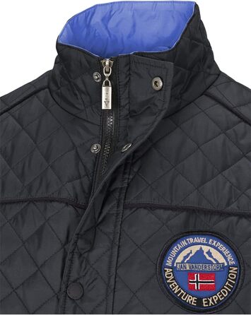 Чоловіча степкова жилетка JAN VANDERSTORM RODEWIN, тепла та практична, розмір 56, блакитна