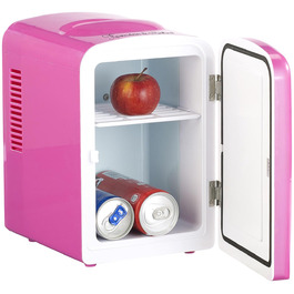 Міні-холодильник Rosenstein & Söhne для подорожей: 4 літри, 12/230V, з функцією підігріву, блакитний