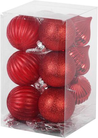 Набір прикрас для ялинки SLEETLY 28 шт. Біле золото: кулі, крижані шматочки та сніжинки (Рожевий)