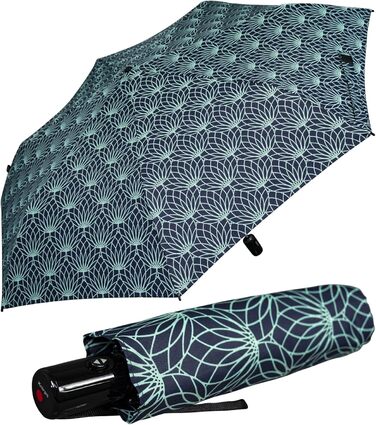 Сонцезахисний парасолька Knirps Duomatic Slim Renature Green - компактна та автоматична