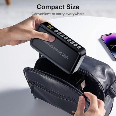 Бездротовий зарядний пристрій MagSafe, складаний, швидка зарядка, сумісний з iPhone 17/16/15/14/13/12, AirPods 3/2/Pro 2/Pro (Маджента)