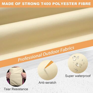 Органайзер для валізи Otauoaea: набір з 8 частин - компресійні куби для пакування, дорожній органайзер для валізи, кофри, косметичка - бежевий