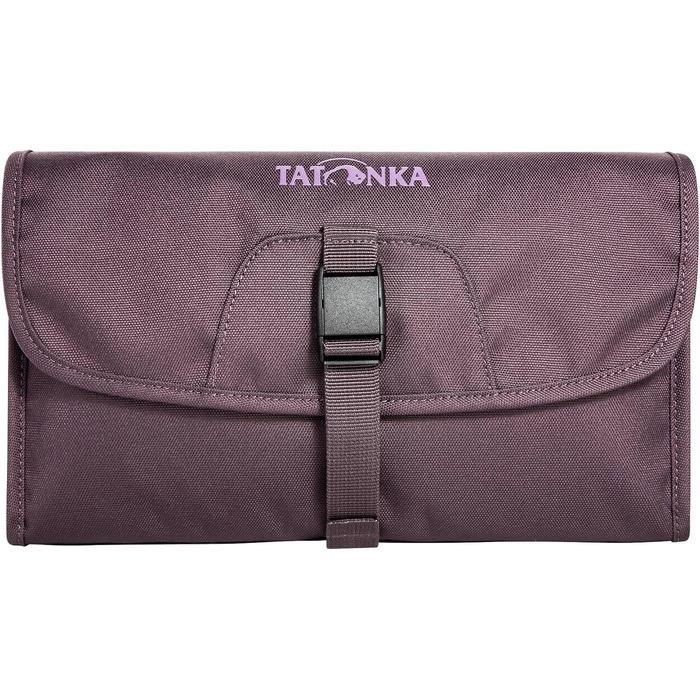 Дорожня косметичка Tatonka Small Travelcare — плоска сумка для гігієни з дзеркалом та відділеннями, Midnight Plum (15 x 27 x 4 см)