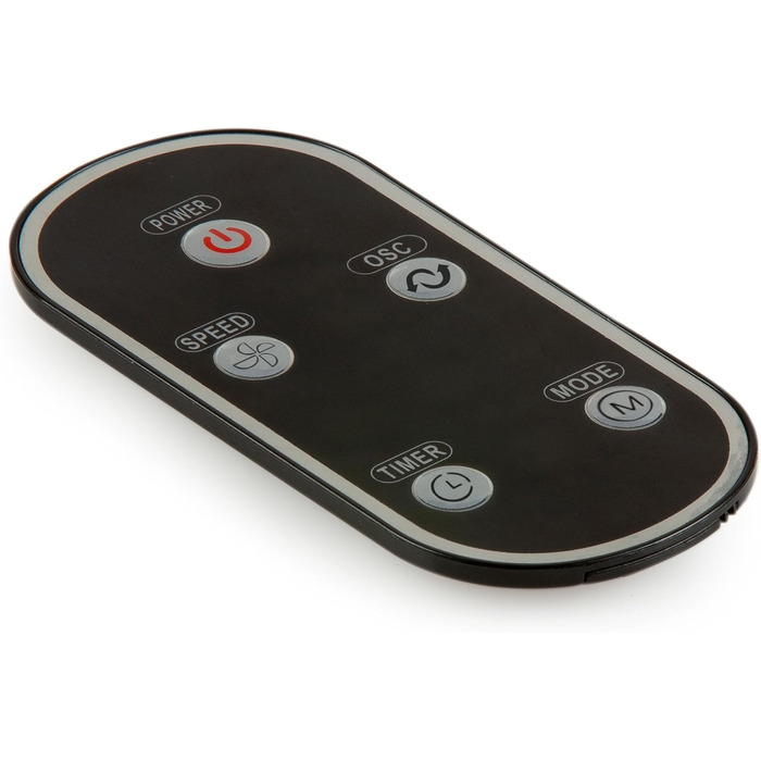 Турбовентилятор DOMO DO8127 з таймером: 3 режими, 3 швидкості, нічний режим, режим для дітей, LED дисплей з індикацією температури