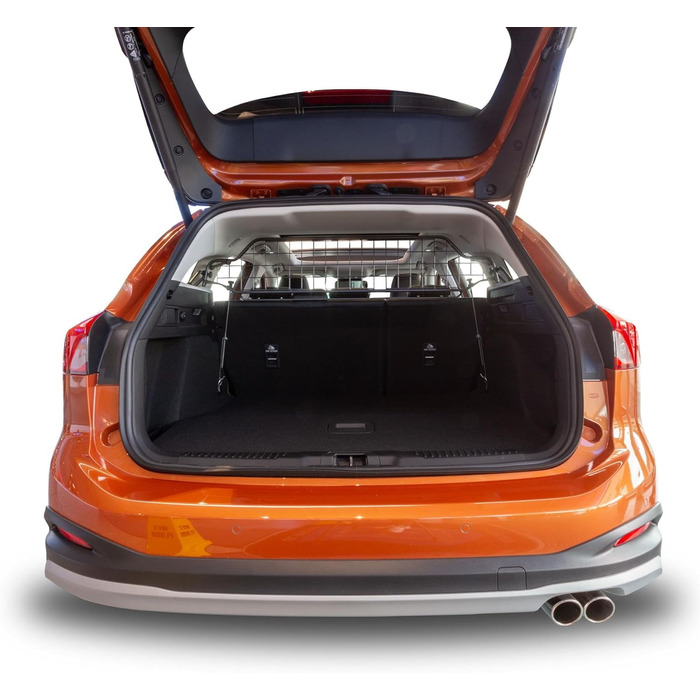 Сітка для собак Travall Ford Focus (2018-): автомобільна перегородка для собак, захист багажника, міцне сталеве сітка