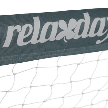 Relaxdays Soccer Goal in Grey
